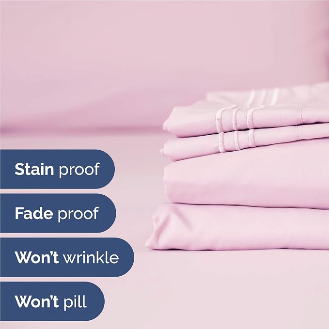 Full Size 4 Piece Sheet Set - Image 5
