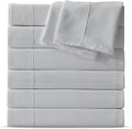 Maple&Stone Full Flat Sheet 6 Pack, Premium Soft & Breathable, Brushed by MapleStone