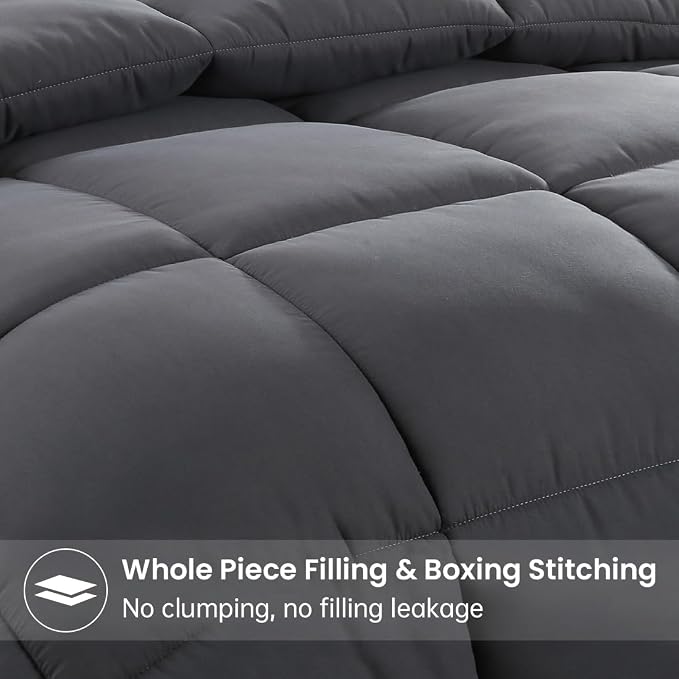 EASELAND Twin Size Down Alternative Comforter - Image 2
