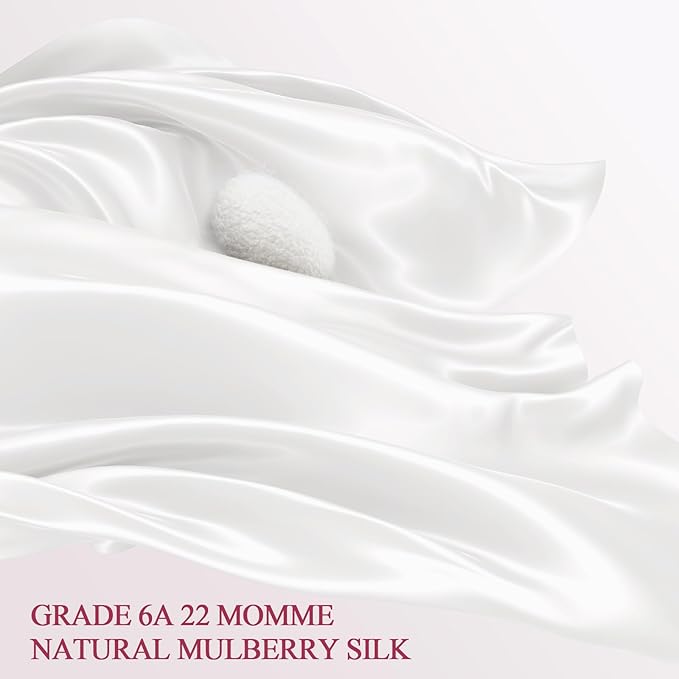 100% Silk Pillow Cases Standard Size Mulberry Silk Pillowcase - Image 2