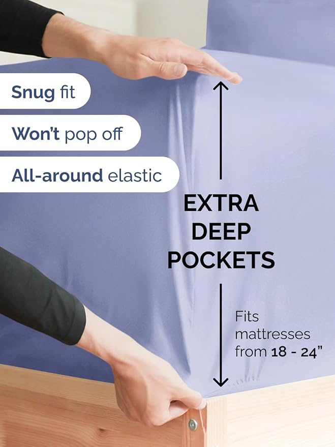 Extra Deep Cal King Sheet Set - Image 3