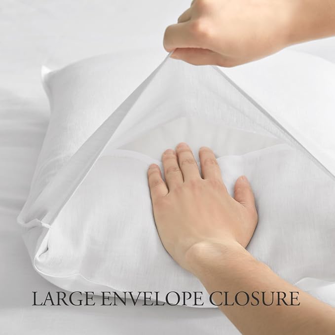 DAPU 100% Linen Duvet Cover Set - Image 5