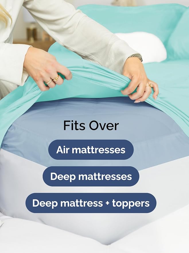 Extra Deep Twin Fitted Sheet - Image 6