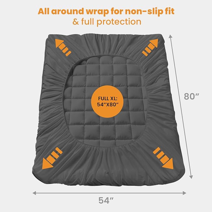 MATBEBY Full XL Mattress Pad - Image 5