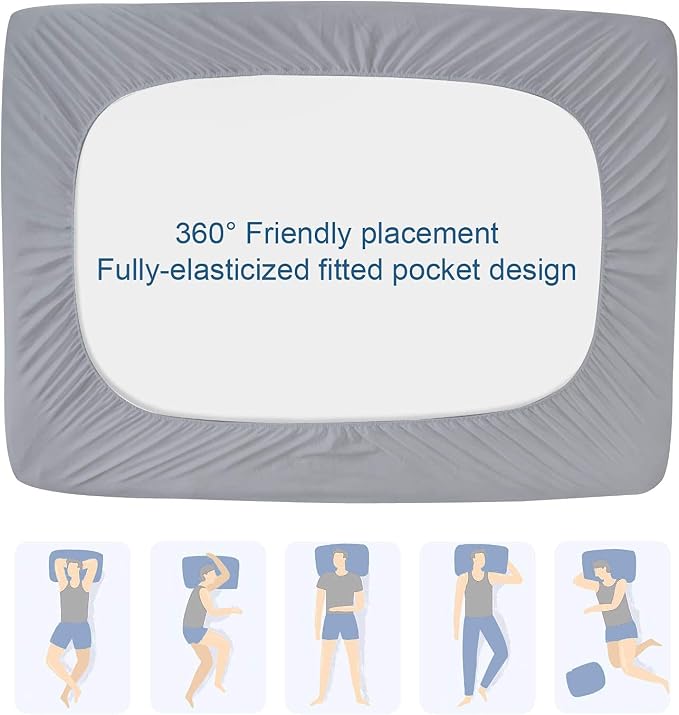 Queen Mattress Protector Pad Waterproof Quilted, Breathable & Cooling Queen - Image 6