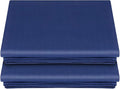 Lirex 2-Pack Twin Size Flat Sheet Set, Ultra-Soft Brushed 1800 Microfiber by Lirex