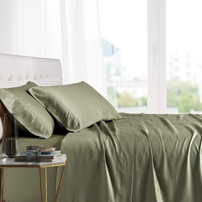 Royal Hotel Bedding 100% Natural Viscose Made from Bamboo Sheets, Soft Cooling by RoyalHotelBedding