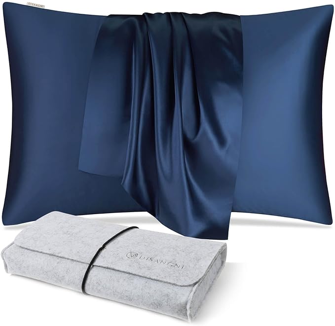DISANGNI 100% Natural Mulberry Silk Pillow case by DISANGNI
