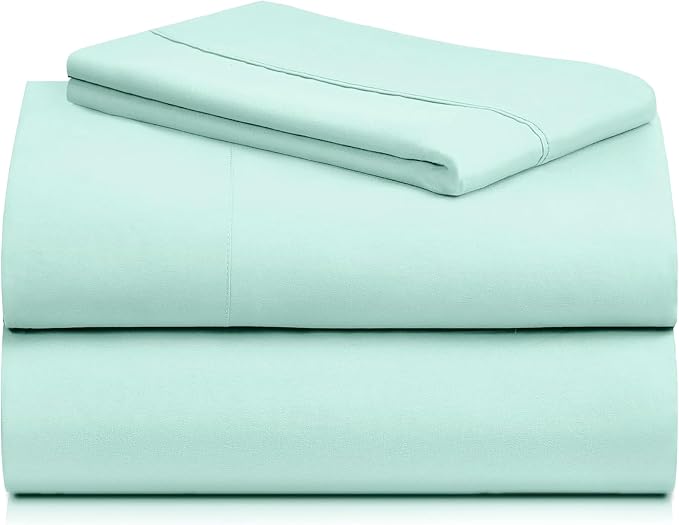 LuxClub 3 PC Twin Sheet Set, Deep Pockets Wrinkle Free Cooling Bed Sheets Hotel - Image 8