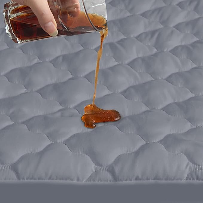 Crib Mattress Protector Sheets Fitted Waterproof Crib Mattress Pad Cover - Image 2