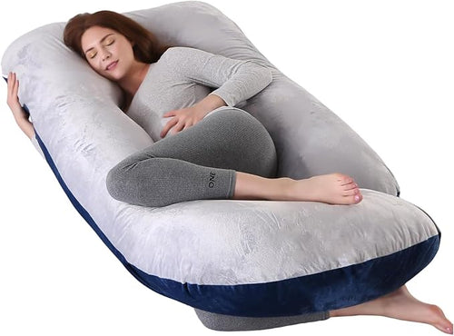 60 Inch Full Body Pregnancy Pillows by HychYAYA
