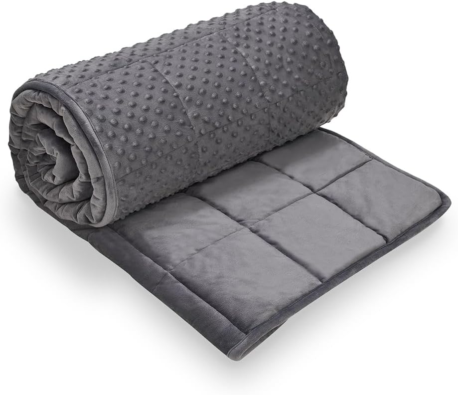 TONGDADA Minky Weighted Blanket | 36''x48'', 5lbs | Cozy and Soft Minky - Image 4