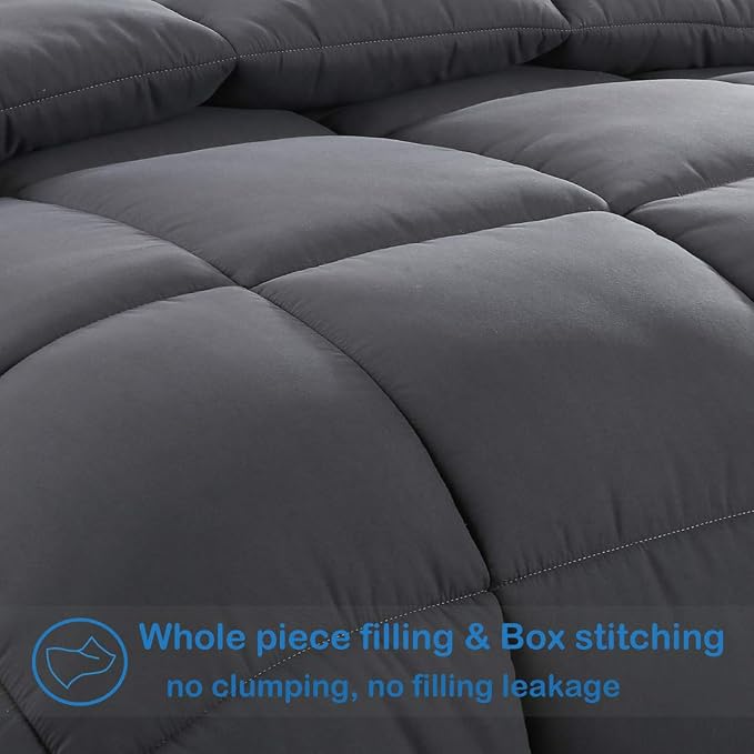 EASELAND Twin XL Down Alternative Comforter - Image 3