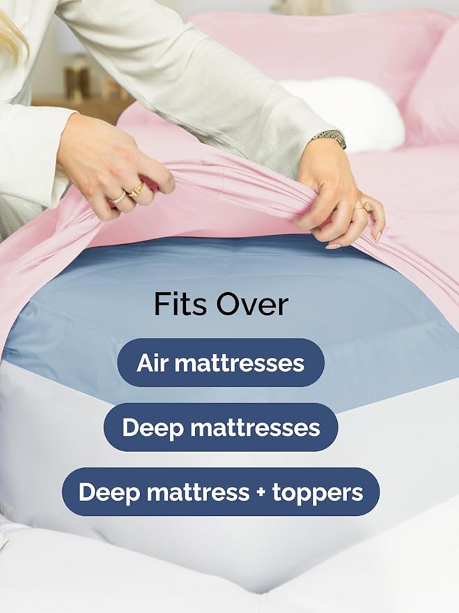 Extra Deep Cal King Fitted Sheet - Image 6