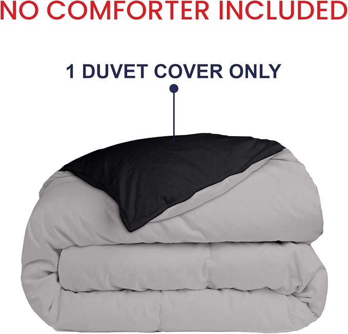Kotton Culture 120"x98" 1 Pc Oversized King Duvet Cover Only 100% Egyptian - Image 2