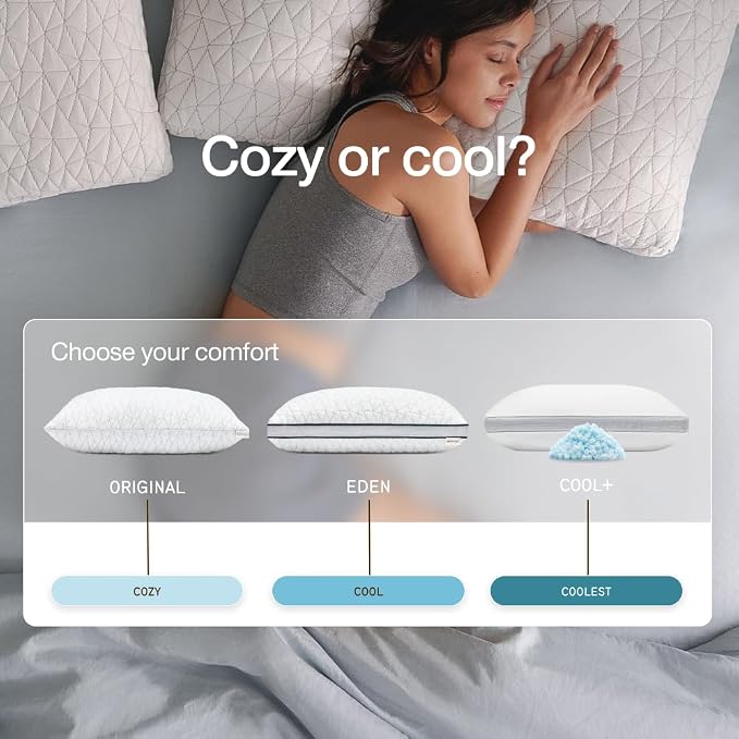 Coop Home Goods Eden Cool Adjustable Pillow, King Size - Image 6