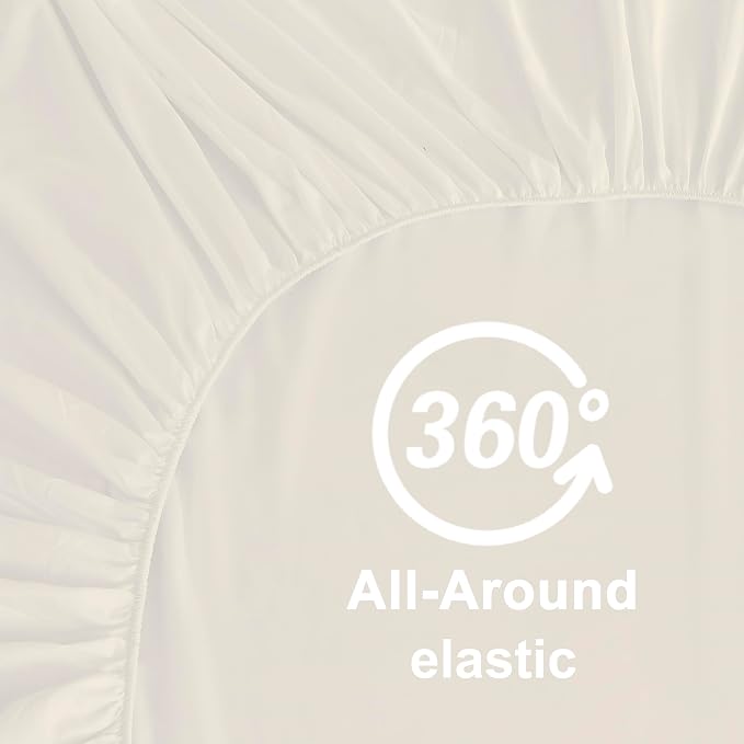 Hotella 100% Microfiber Twin Size Fitted Sheet Only, Ultra Soft Hotel Quality - Image 5