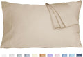 Pillow Cases, King Size Cotton Percale Weave Pillowcases, Pre-Shrunk Breathable by HOMTEC