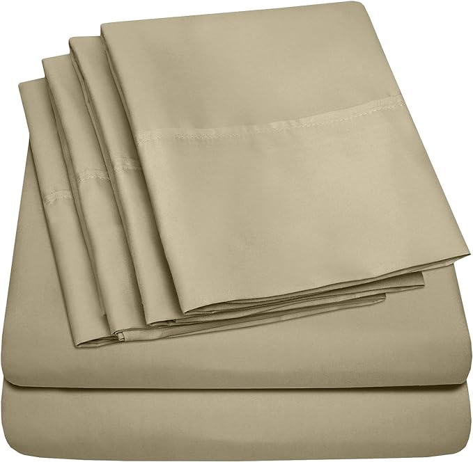 Sweet Home Collection 6 Piece 1500 Supreme Collection Brushed Microfiber Deep by SweetHomeCollection
