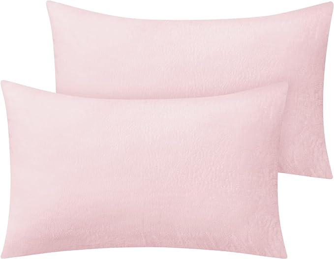 BEDELITE Flannel Pillowcases Standard Set of 2, Super Soft Fleece Pillow Case by BEDELITE