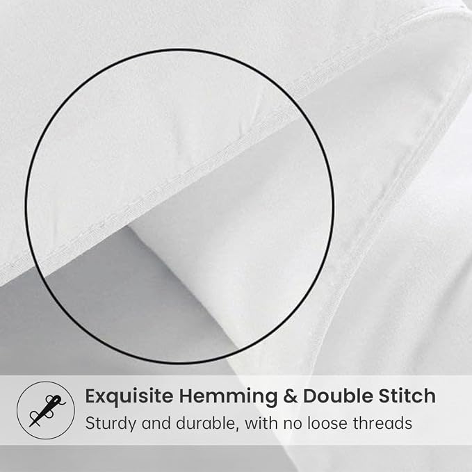 EASELAND Down Alternative Comforter Full Size- Quilted Duvet Insert - Image 4