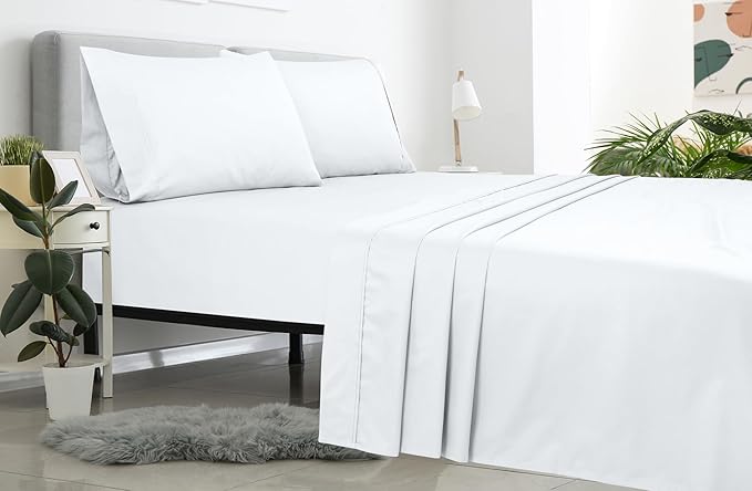 Royale Linens Twin Flat Sheet - Image 7