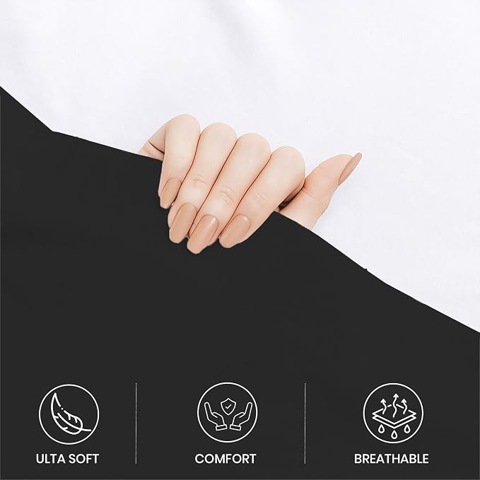 GOLD TEXTILES Twin Flat Sheet 6 Pack – Brushed Microfiber Top Sheets - Image 4