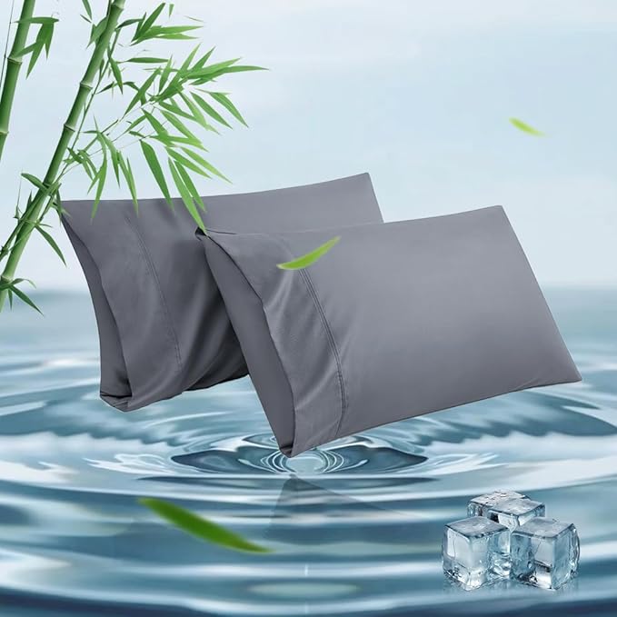 King Pillowcases, Cooling Pillow Covers by ParkdenyMattressProtector