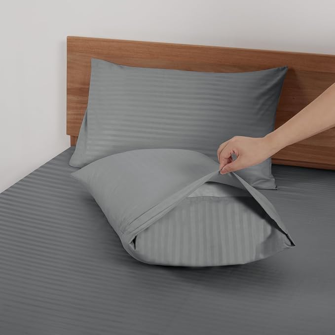 Mejoroom Striped Twin Sheet Set - Image 4