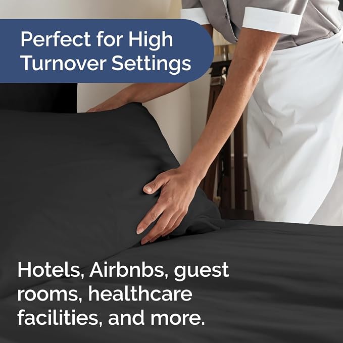 Bulk Case Pack of 16 Fitted Sheets - Image 5