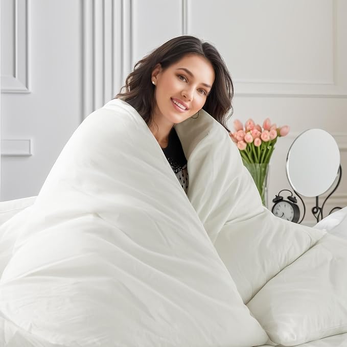 NEXHOME PRO Queen Duvet Cover Set – 100% Certified Organic Cotton - Image 4