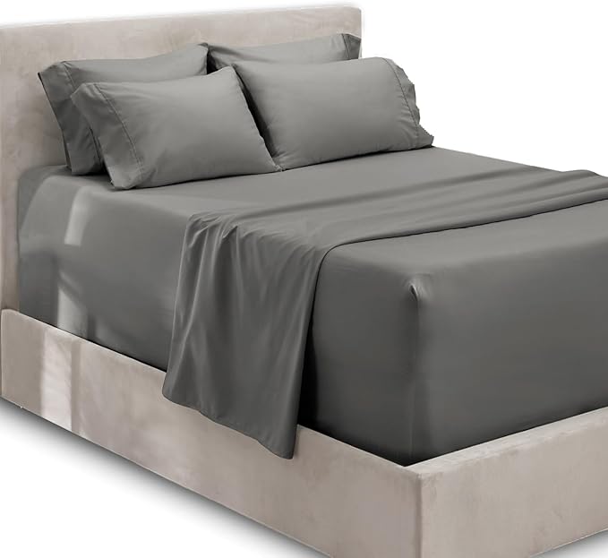 Hearth & Harbor Extra Deep Pocket Queen Sheets Sets by HearthHarbor