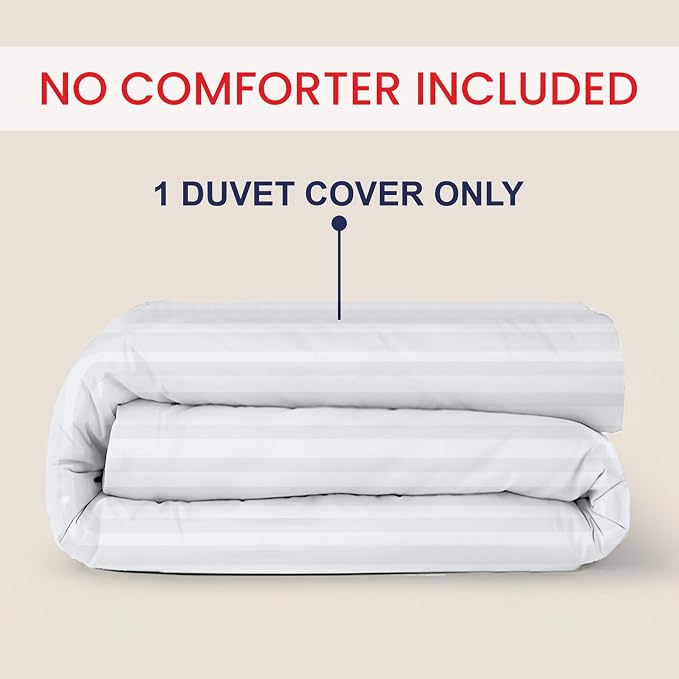 Kotton Culture 120"x98" 1 Pc Oversized King Duvet Cover Only 100% Egyptian - Image 2