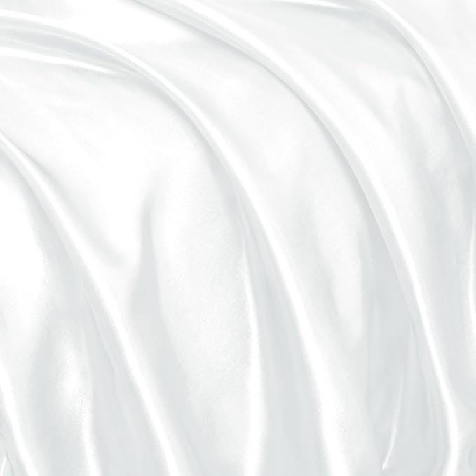 Homiest Ruffle Satin Body Pillow Cover, Silky Satin Body Pillowcase - Image 7
