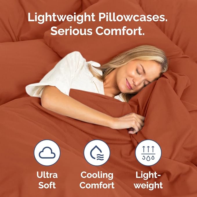 Body Pillowcases Set of 2-20x54 Long Body Pillow Case - Image 3