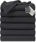 Lavisun Queen Flat Sheets 6 Pack, Soft & Breathable Bulk Sheets by Lavisun