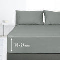 Sunflower Full Fitted Sheet, 1-Piece Extra Deep Pocket Fitted Bottom Sheet 22" by SunflowerHometexUS