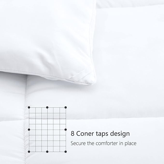 TEXARTIST Premium 2100 Series Oversized Queen Comforter All Season Breathable - Image 6