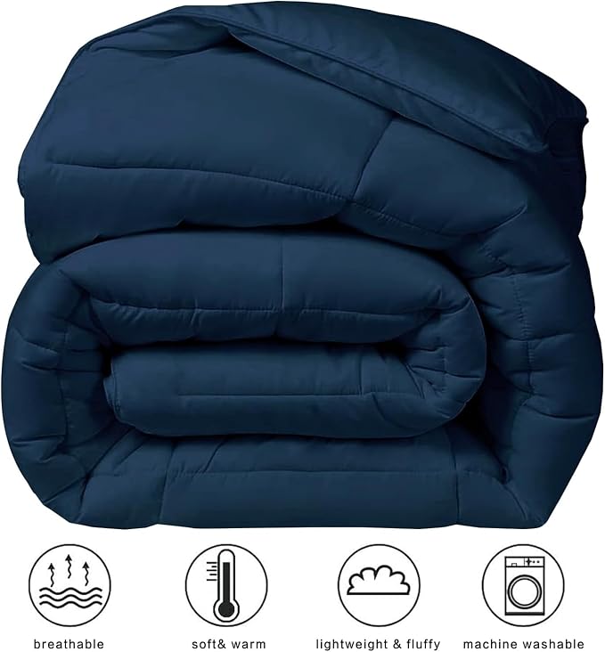 COHOME Premium Twin XL Size Comforter, All-Season Quilted Down Alternative - Image 2