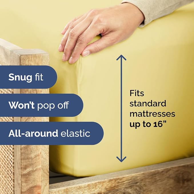 Split King Fitted Bed Sheet - Image 3