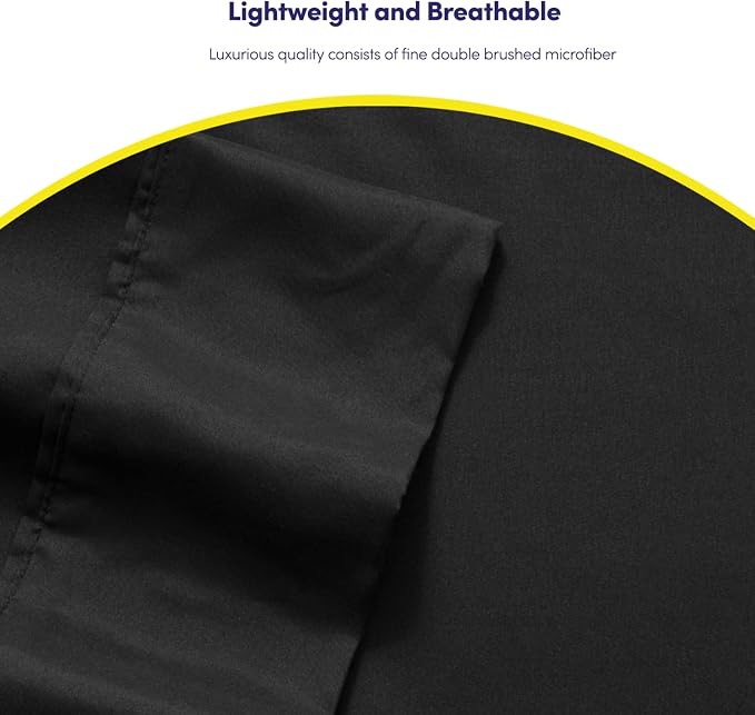 Queen Sheets Black - Image 6