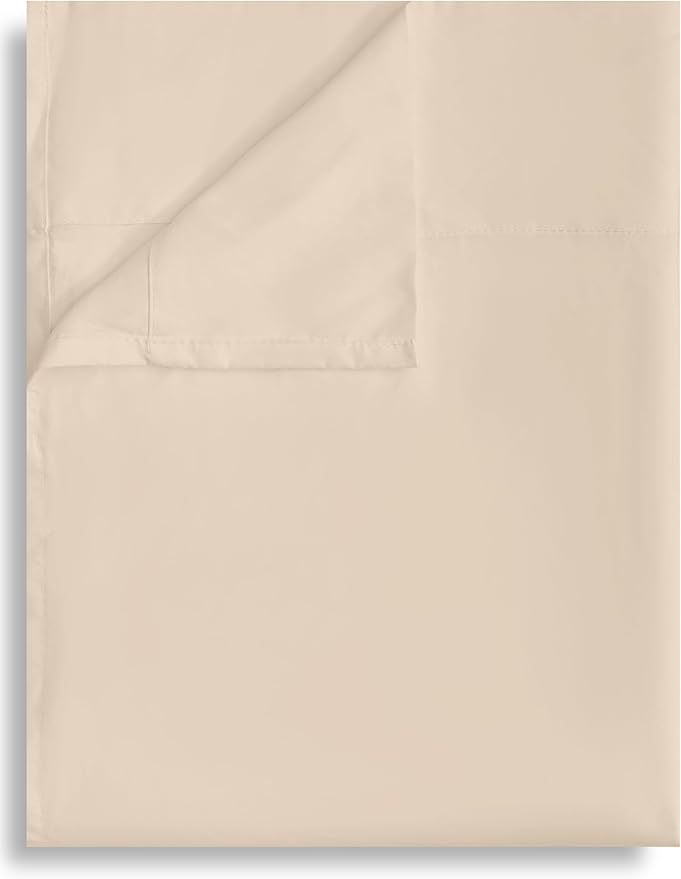 King Flat Sheet Only, 1 Pack Top Bed Sheets, Soft Breathable Brushed Microfiber by Culve