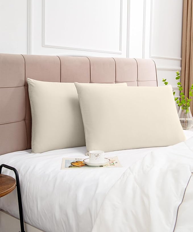 Warmstar Cotton Pillow Cases Standard Size Set of 2, 600 Thread Count - Image 6