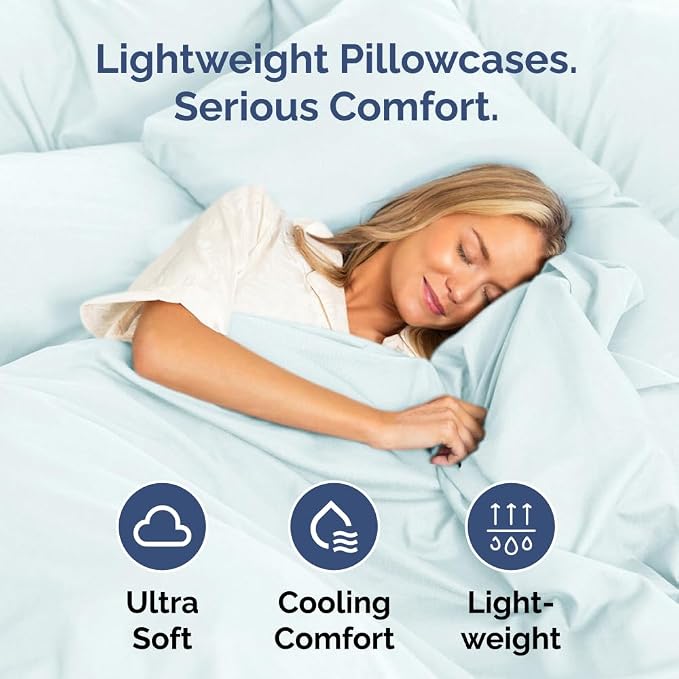 Body Pillowcases Set of 2-20x54 Long Body Pillow Case - Image 3