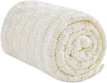 Knitted Weighted Blanket Kids, No Beads Heavy Blanket 40” x 60'' 7lbs, by Unknown