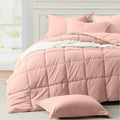 Homelike Moment Queen Comforter Set Pink, Comforters Queen Size Set, Soft by HomelikeMoment