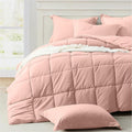 Homelike Moment Twin Comforter Set Pink, Comforters Twin Size Bed Sets by HomelikeMoment