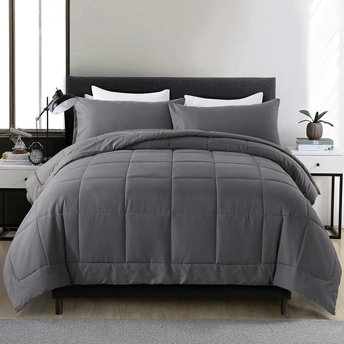 DOWNCOOL Full Size Comforter Sets -All Season Bedding Comforters Sets by DOWNCOOL
