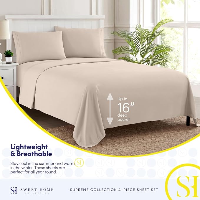 Split King Sheets - Image 3