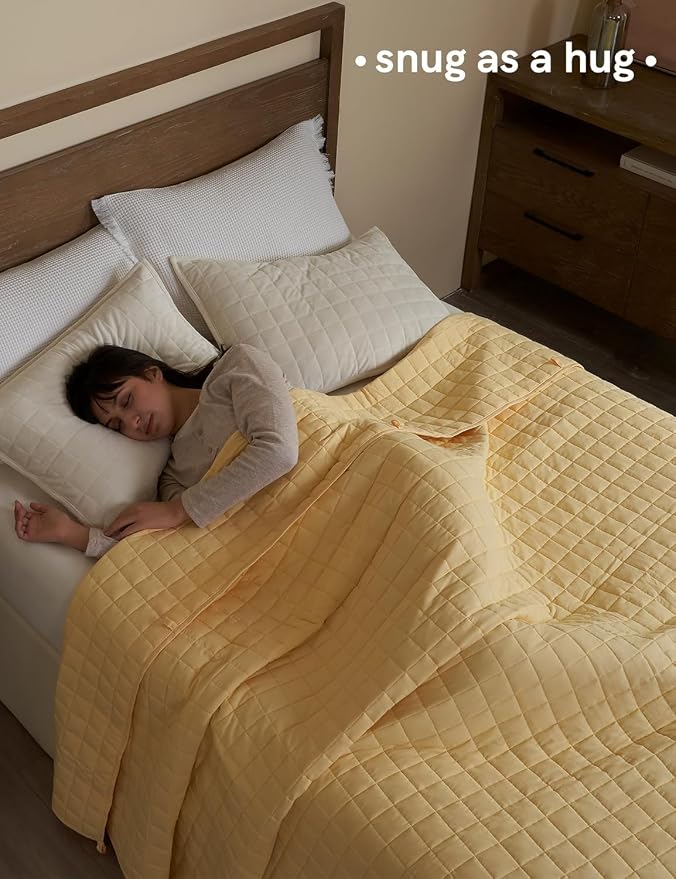 YnM 17lbs Weighted Blanket for Adults, Heavy Bed Throw Blanket - Image 3
